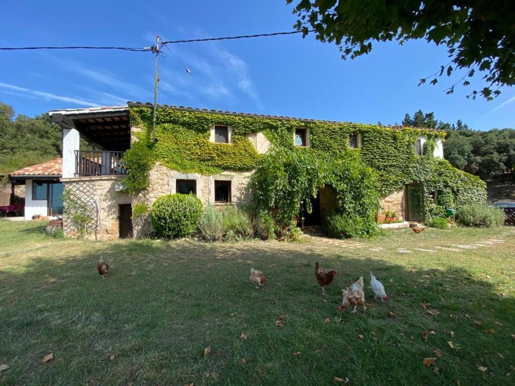 Can Canaleta Hotel Rural Santa Coloma De Farners Exterior foto