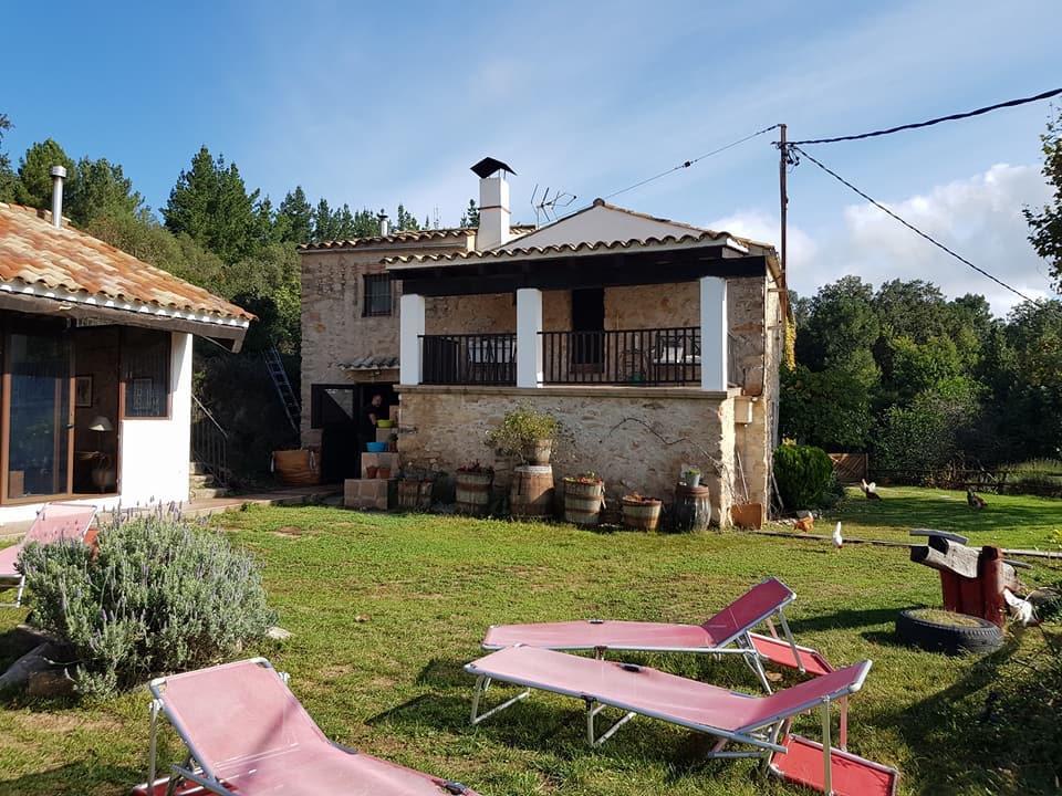 Can Canaleta Hotel Rural Santa Coloma De Farners Exterior foto
