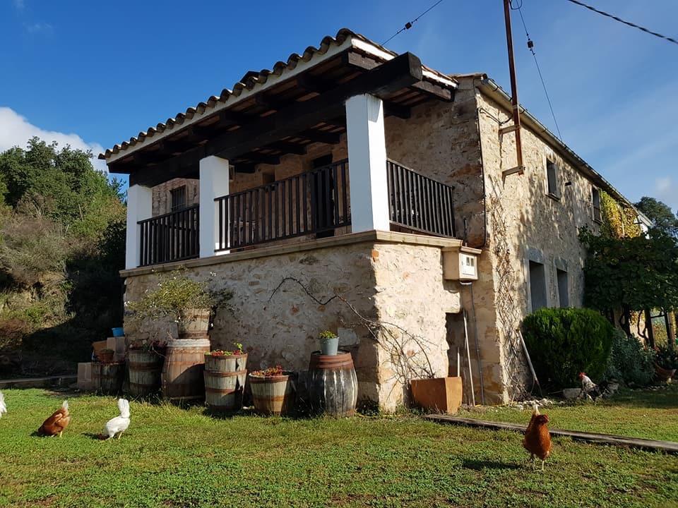 Can Canaleta Hotel Rural Santa Coloma De Farners Exterior foto